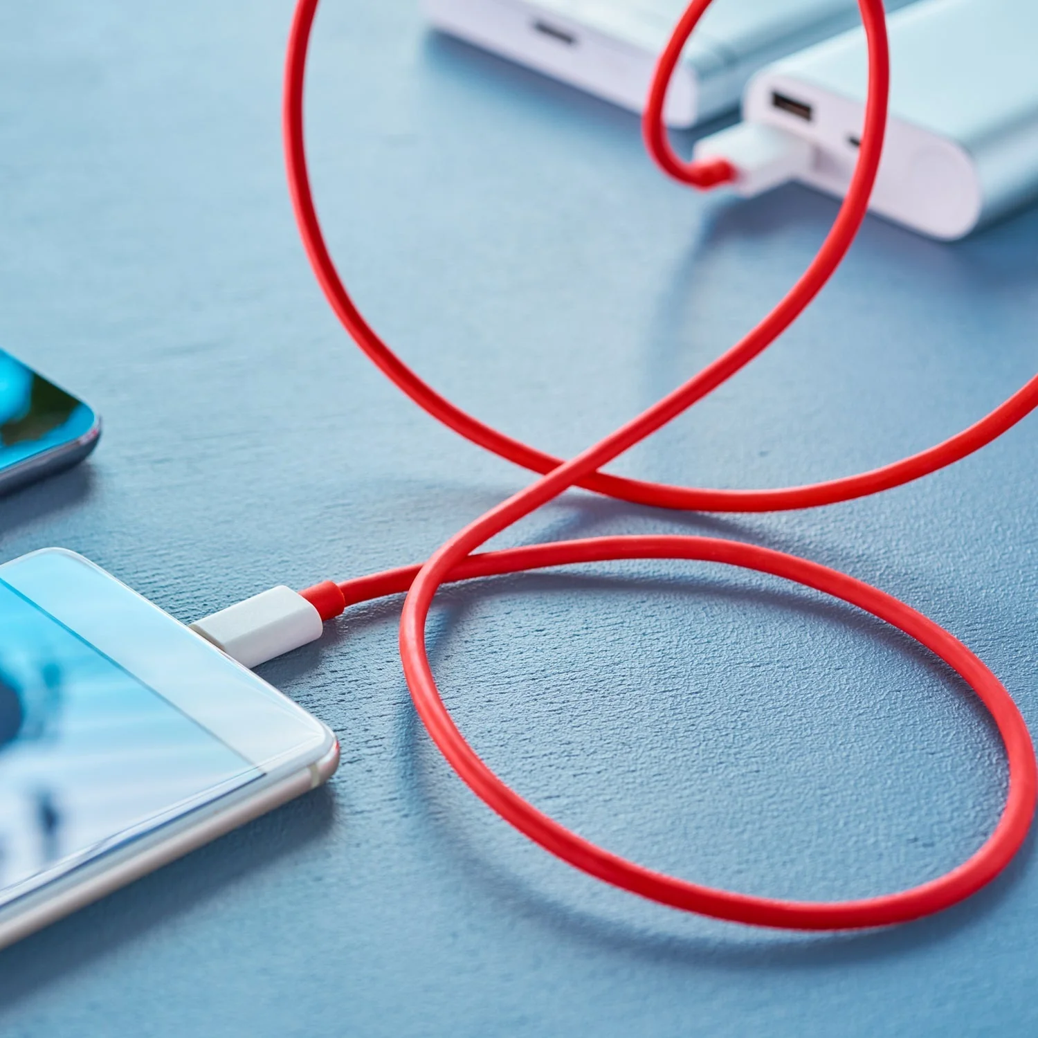 Unique Type C Dash Charging USB Data Cable | Fast Charging Cable | Data Transfer Cable For All C Type Mobile Use 1 Meter ( RED ) - Image 7
