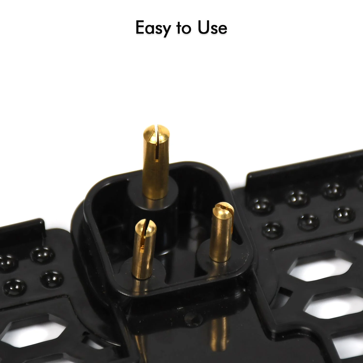 B Multi-Purpose Wall Holder Stand for Charging Mobile Just Fit in Socket and Hang ( Black ) - Image 6