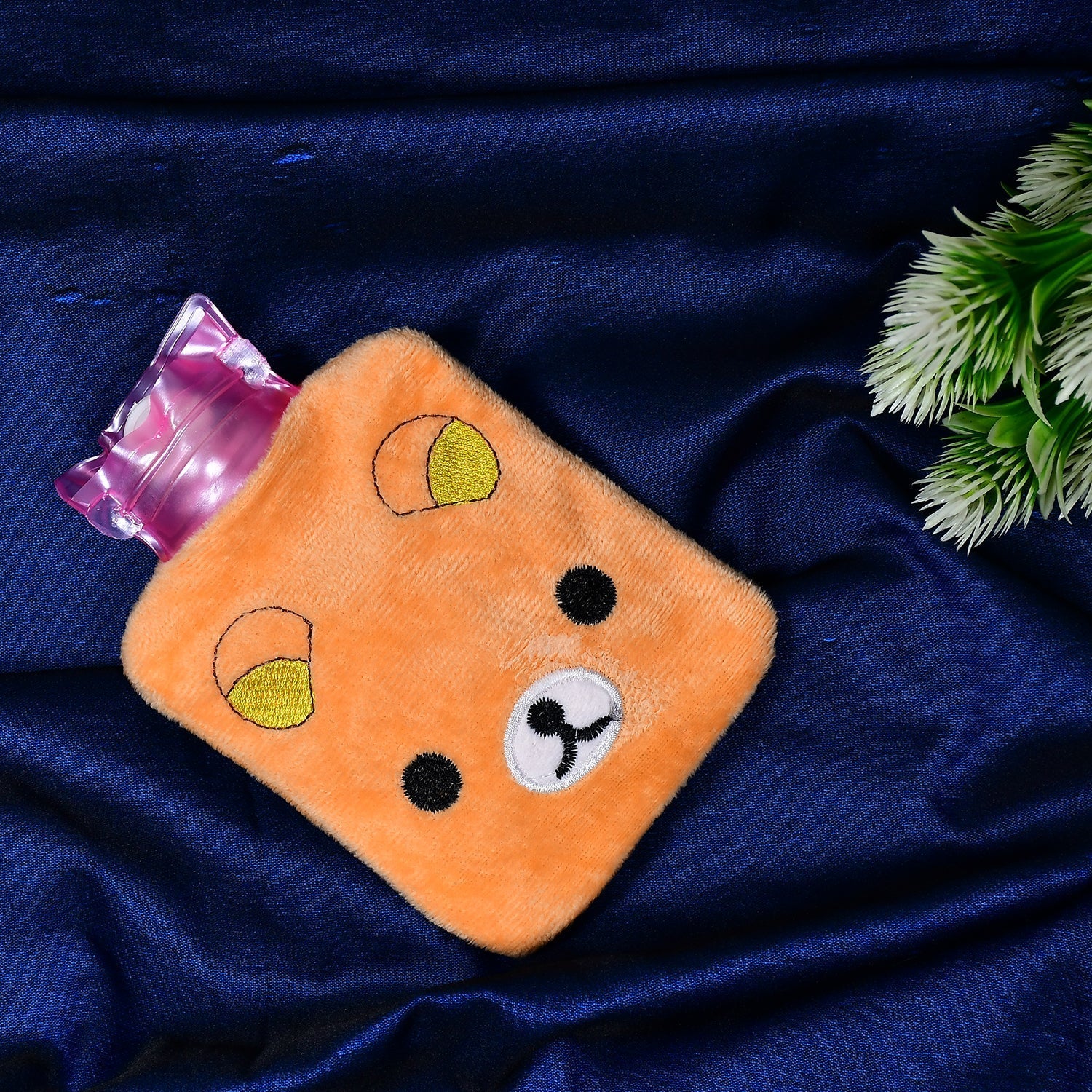 6503 Orange Panda small Hot Water Bag with Cover for Pain Relief, Neck, Shoulder Pain and Hand, Feet Warmer, Menstrual Cramps. - Image 7