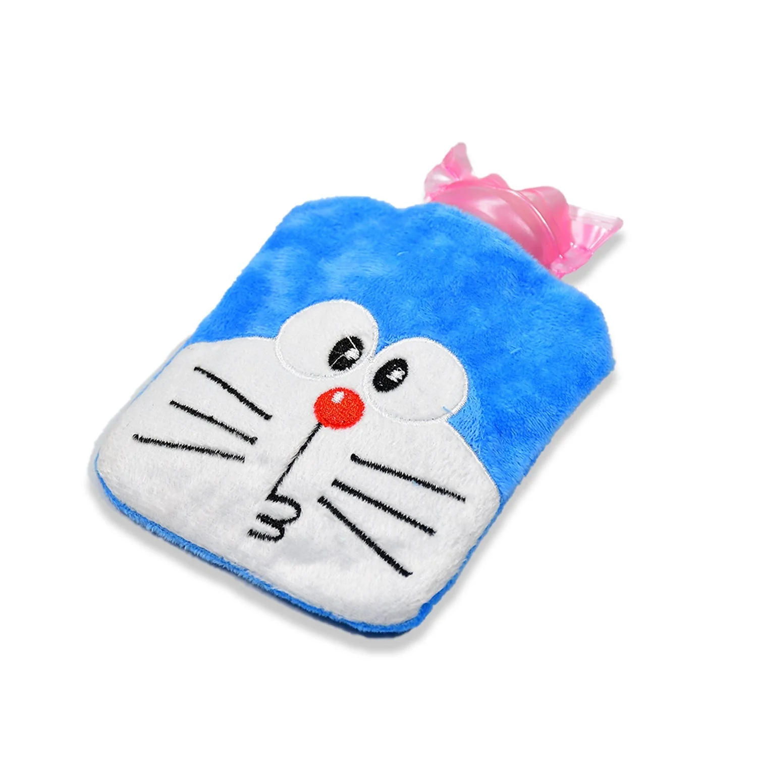 6504 Doremon small Hot Water Bag with Cover for Pain Relief, Neck, Shoulder Pain and Hand, Feet Warmer, Menstrual Cramps. - Image 4