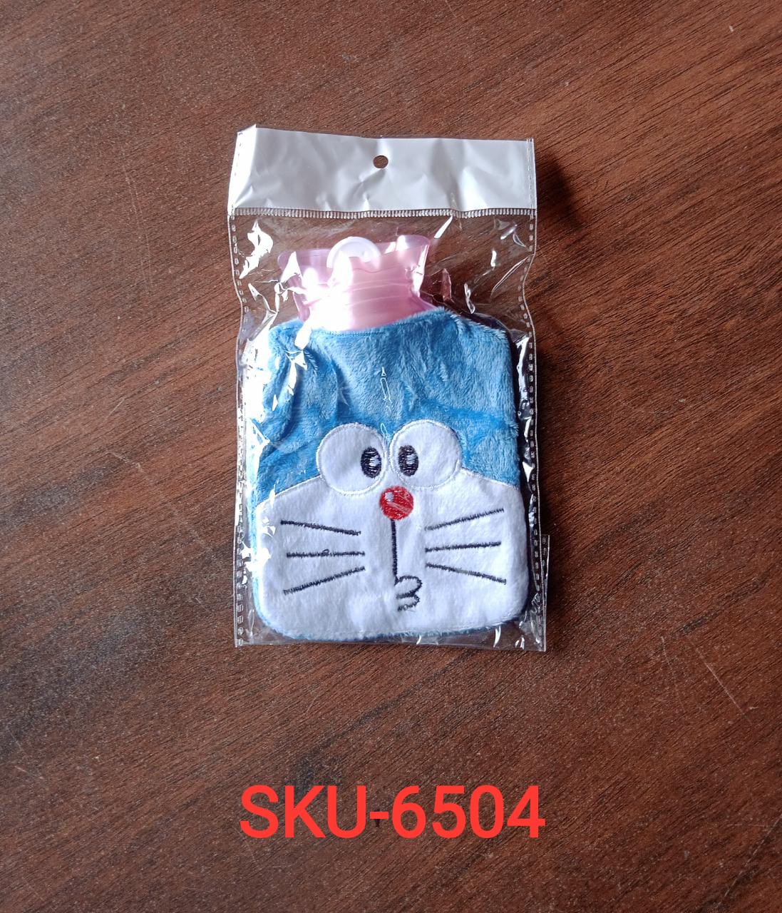 6504 Doremon small Hot Water Bag with Cover for Pain Relief, Neck, Shoulder Pain and Hand, Feet Warmer, Menstrual Cramps. - Image 8