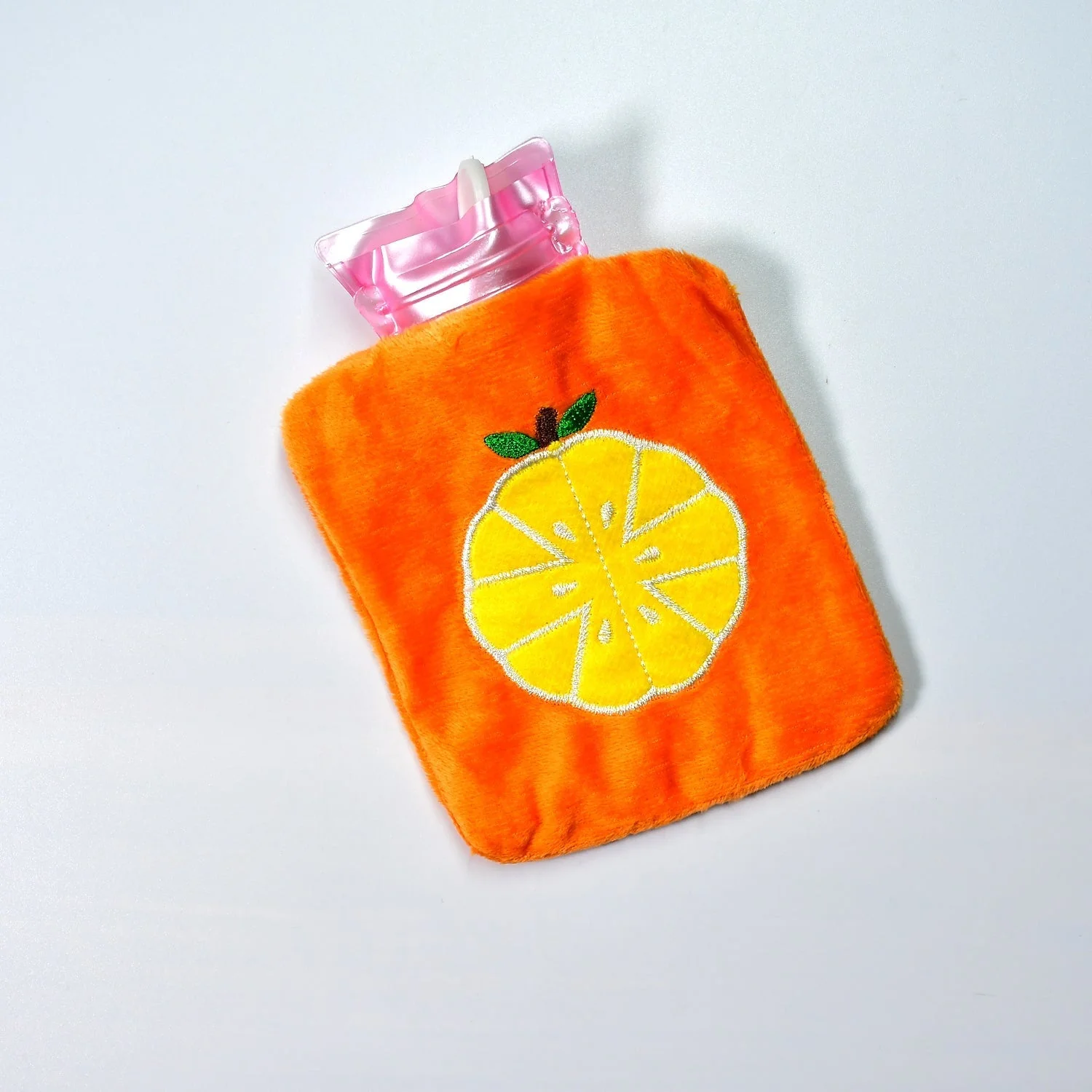 6510 Orange small Hot Water Bag with Cover for Pain Relief, Neck, Shoulder Pain and Hand, Feet Warmer, Menstrual Cramps. - Image 4
