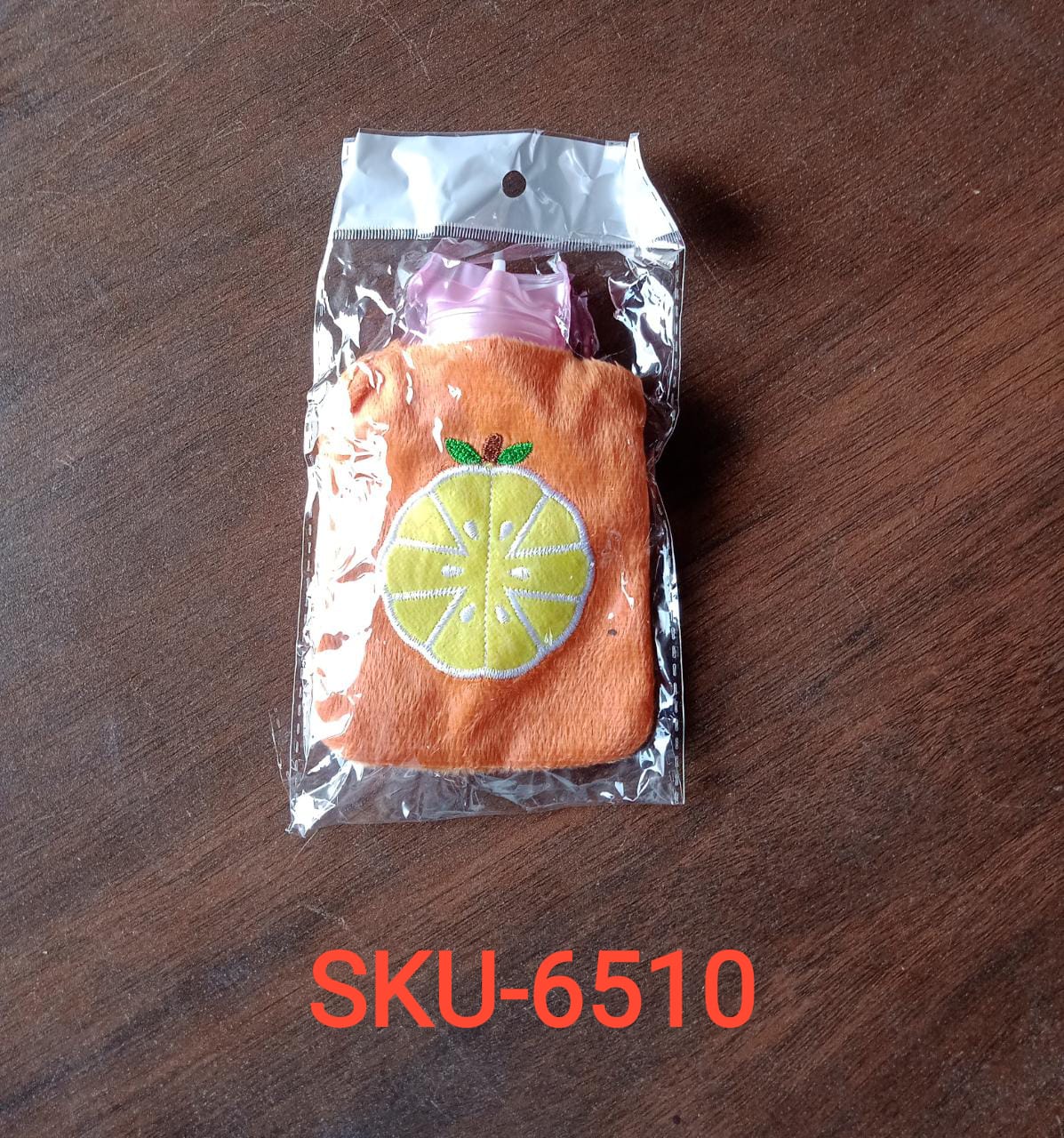 6510 Orange small Hot Water Bag with Cover for Pain Relief, Neck, Shoulder Pain and Hand, Feet Warmer, Menstrual Cramps. - Image 8