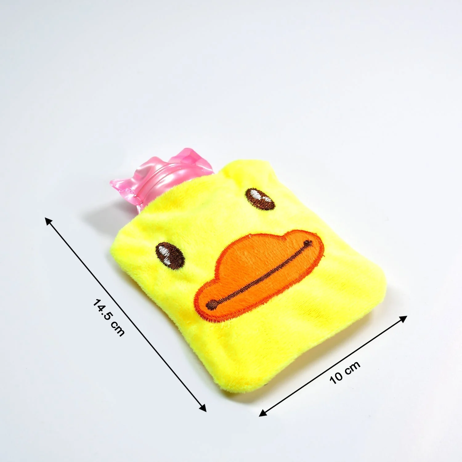 6511 Yellow Duck small Hot Water Bag with Cover for Pain Relief, Neck, Shoulder Pain and Hand, Feet Warmer, Menstrual Cramps. - Image 5