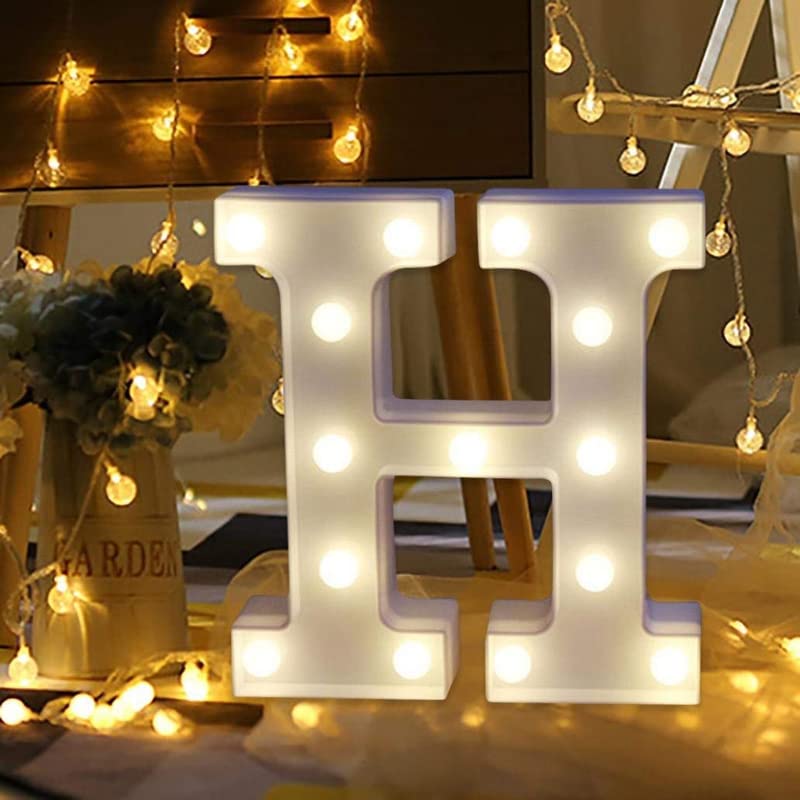 8.9 Inch Marquee Led Alphabet(H) Letter Led Lights (Pack of 1) - Image 2