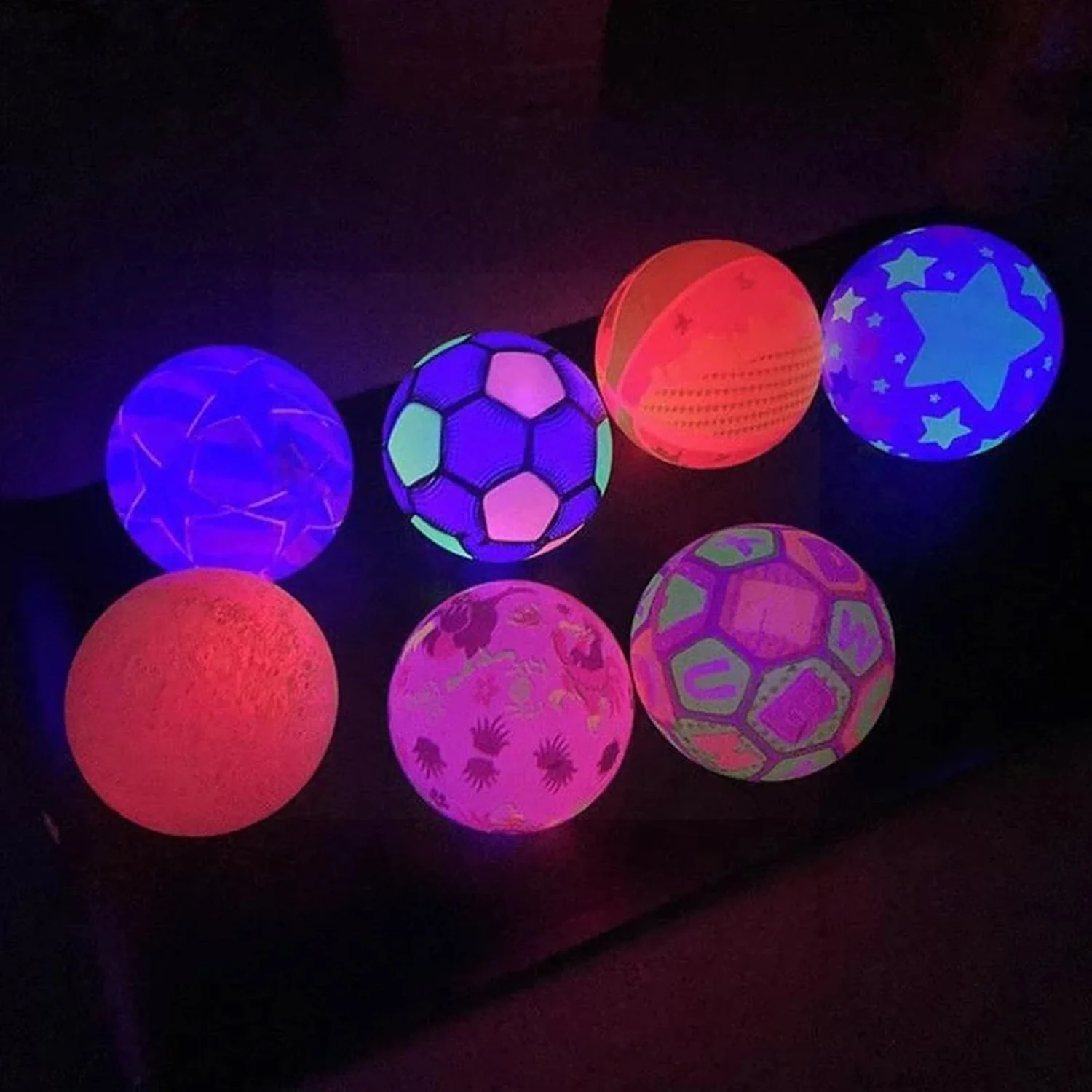 Bouncy Stress Reliever Fun Play Led Rubber Balls for Kids (1Pc Only) - Image 6