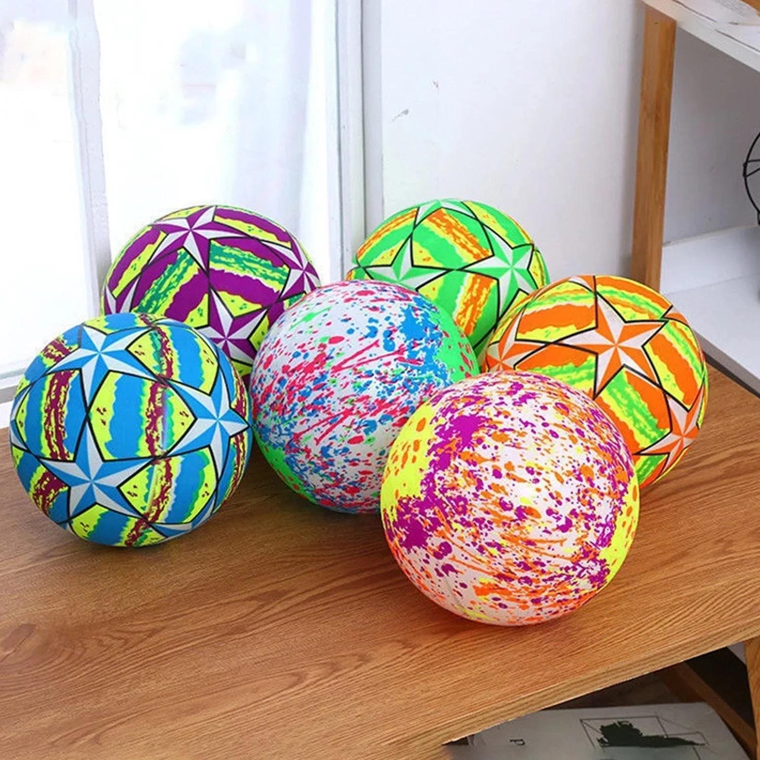 Bouncy Stress Reliever Fun Play Led Rubber Balls for Kids (1Pc Only) - Image 8