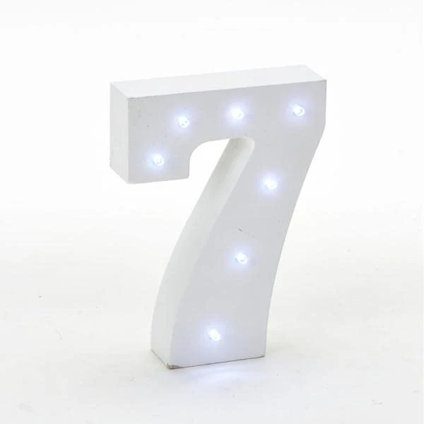 9 Inch Led Marquee Number Light Sign (Number 7)