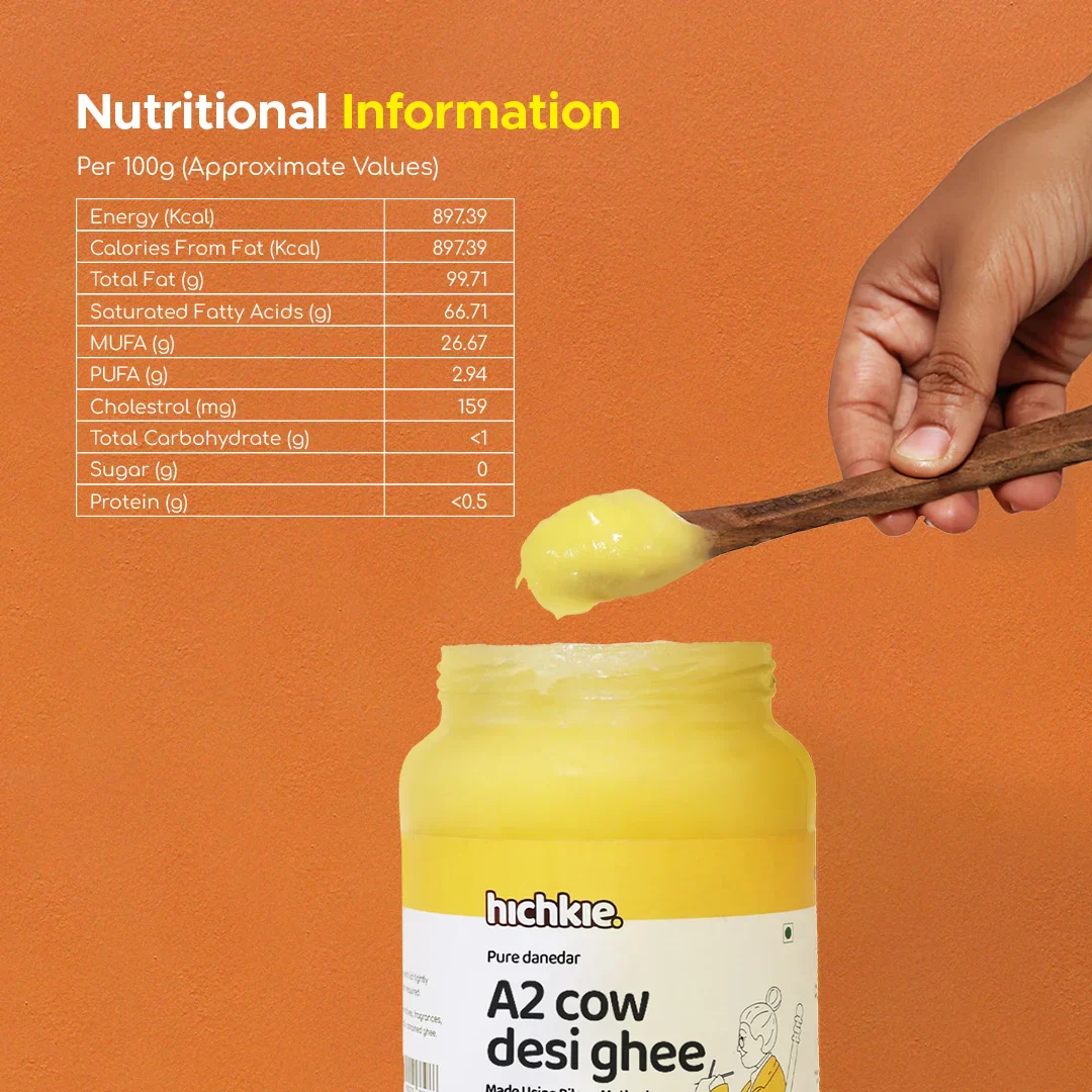 A2 Cow Desi Ghee | Bilona Method | Curd-Churned | Lab Tested. - Image 4