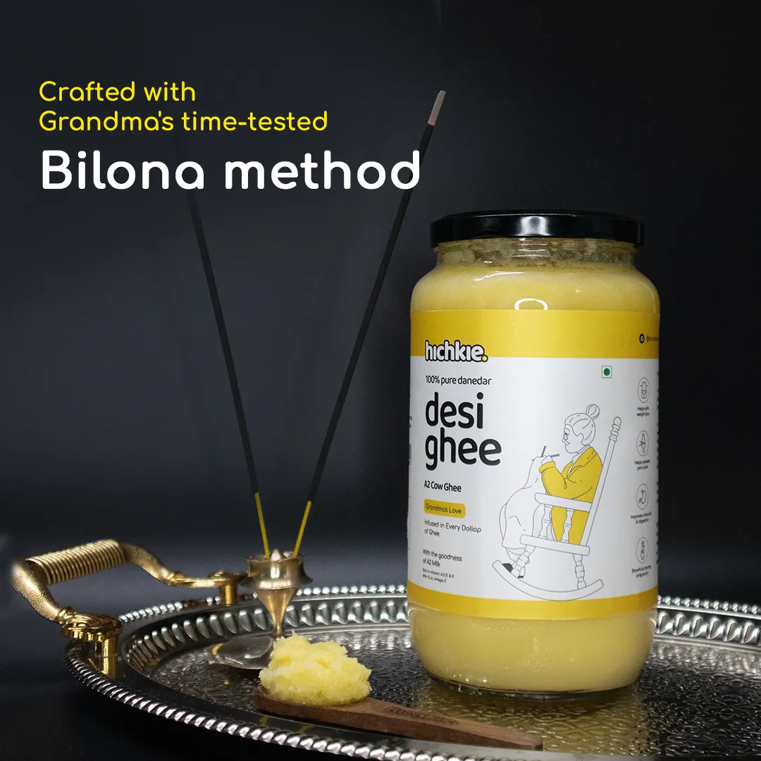 A2 Cow Ghee 2x1000 ml | Pack Of 2 | Bilona Method | Curd-Churned | Lab Tested - Image 3