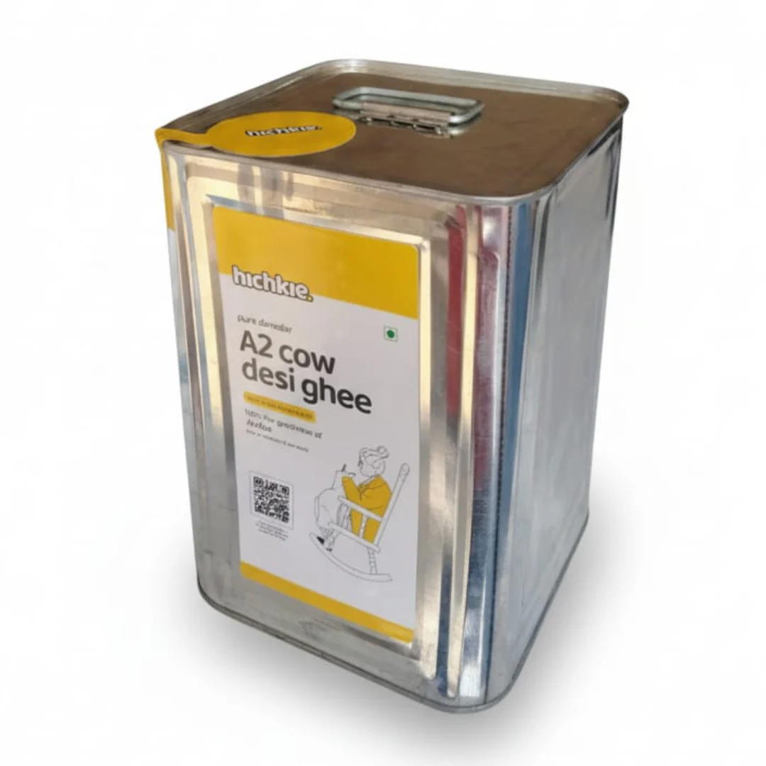 A2 Cow Ghee 5 Ltr | Bilona Method | Curd-Churned | Lab Tested. - Image 3