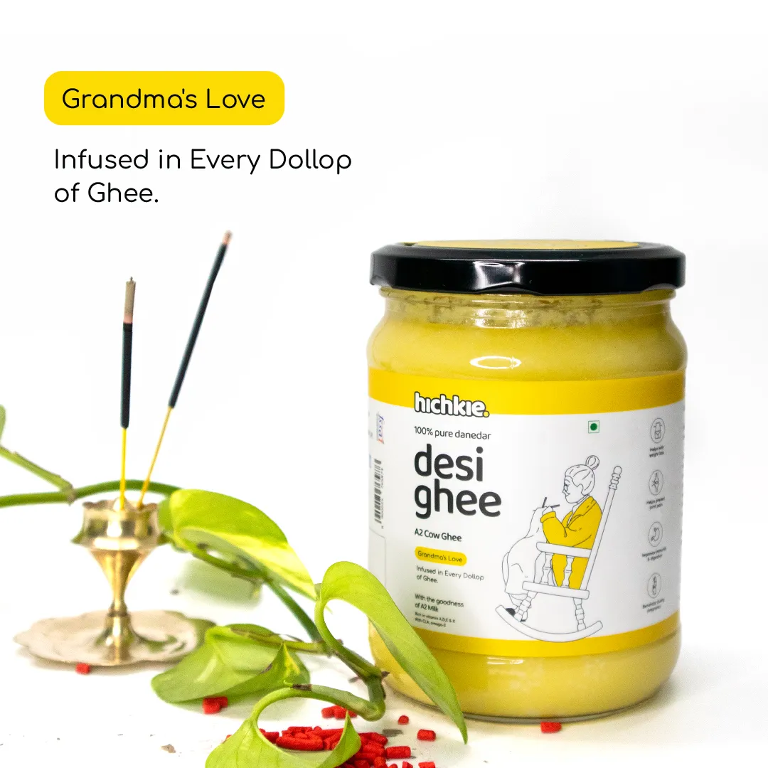 A2 Cow Ghee 500 ml | Pack of 2 | Bilona Method | Curd-Churned | Lab Tested. - Image 5