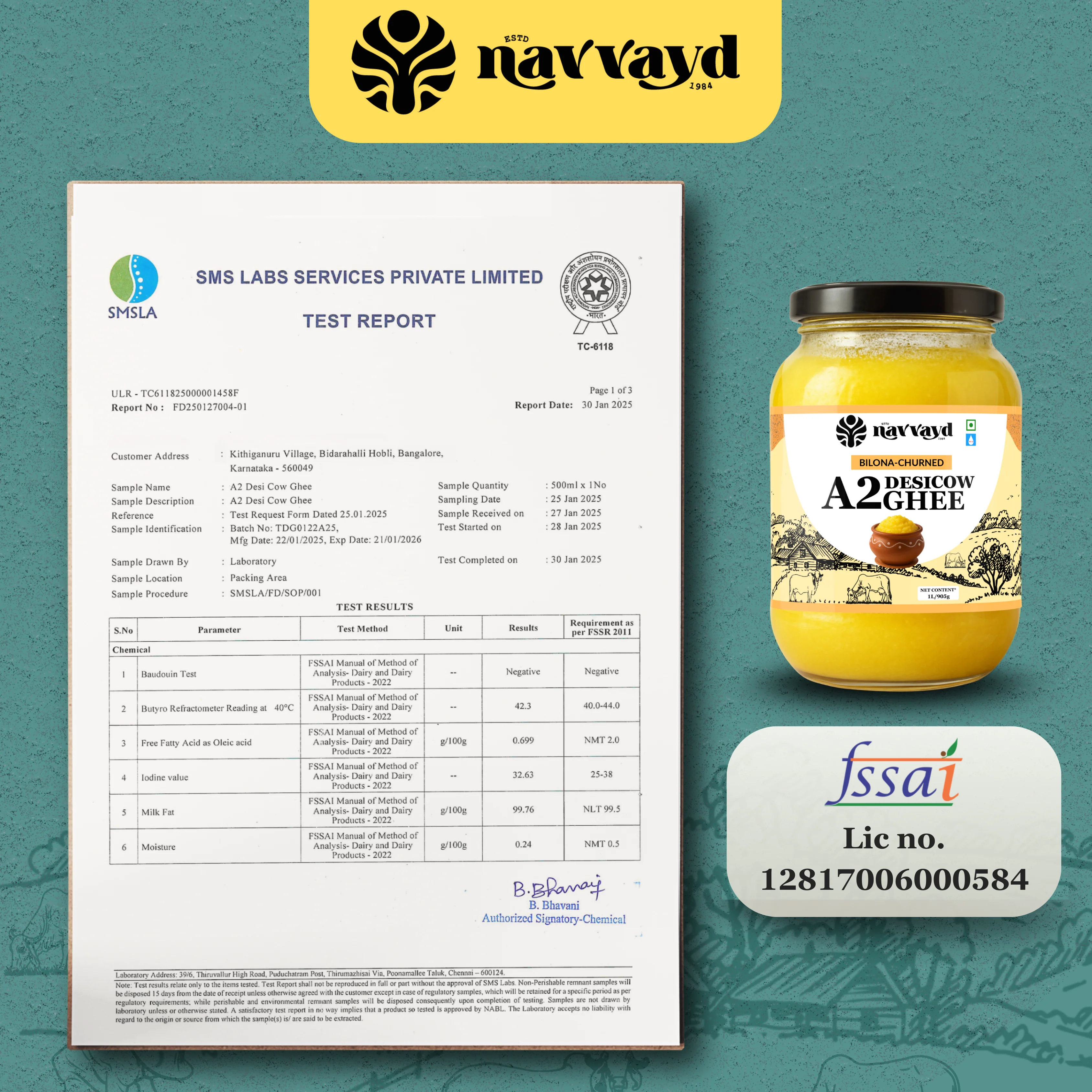 A2 Desi Cow Ghee - Bilona Churned - Image 2