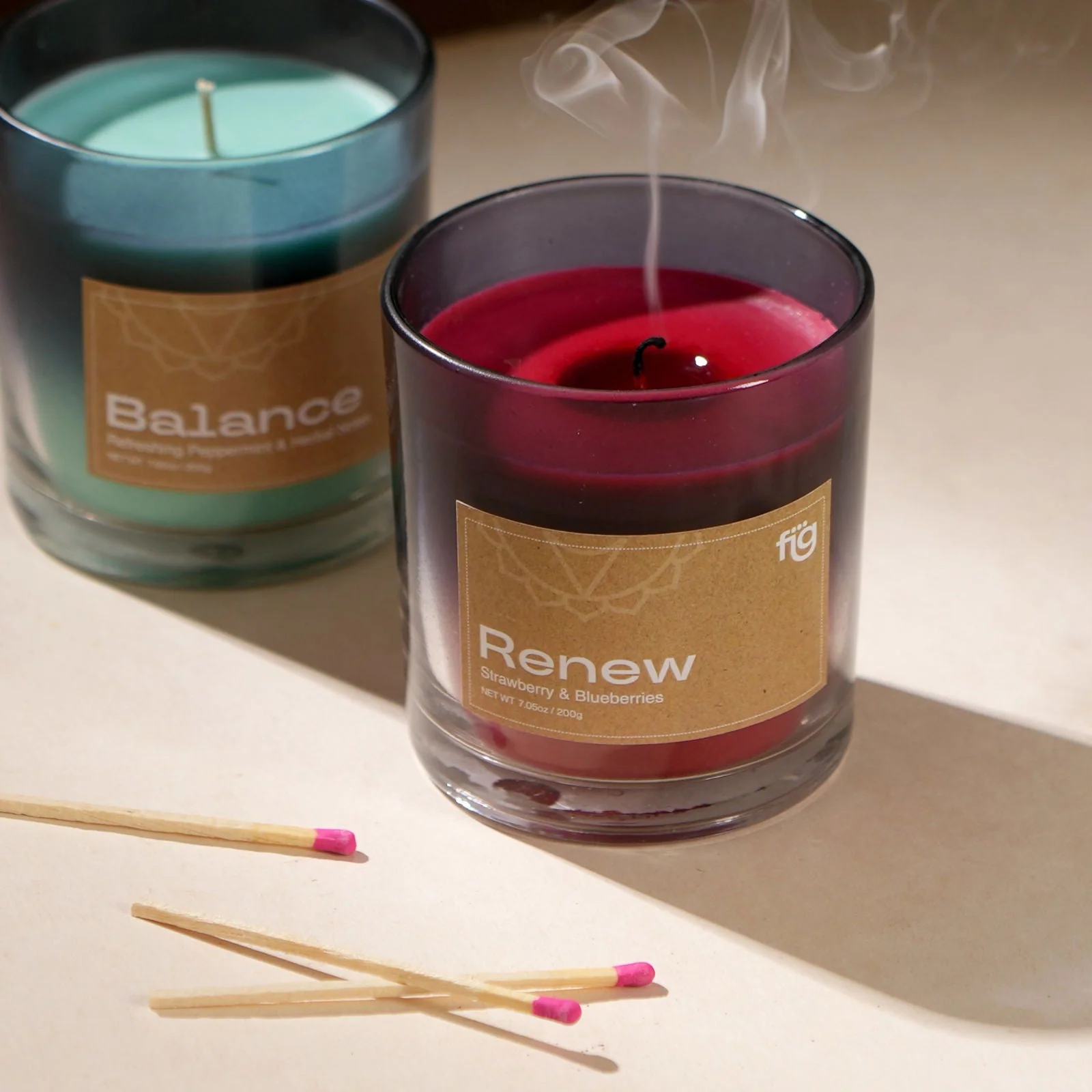 Abc Renew Berries Vegan Scented - Palm Wax Scented Candle (Copy) - Image 3