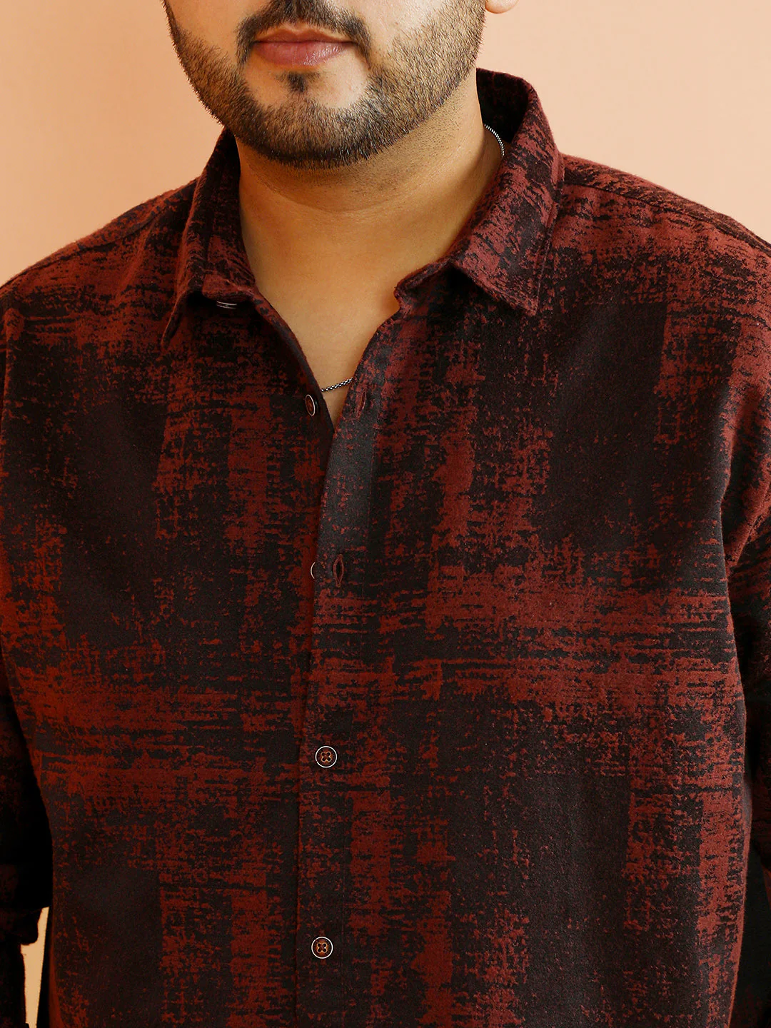 Abstract-Fade Woven Shirt - Image 7