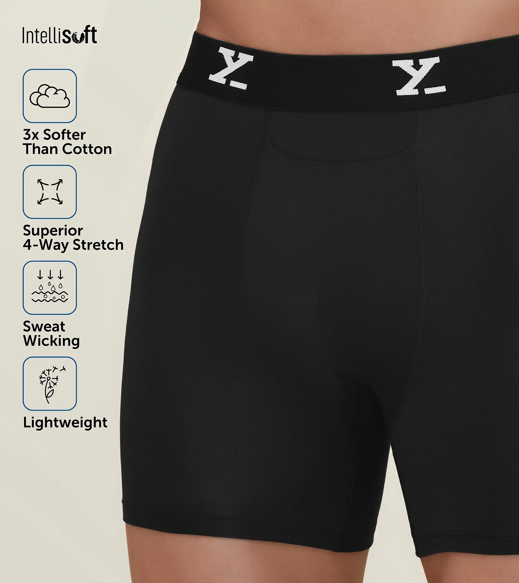 Ace Modal Boxer Briefs Black Knight - Image 3