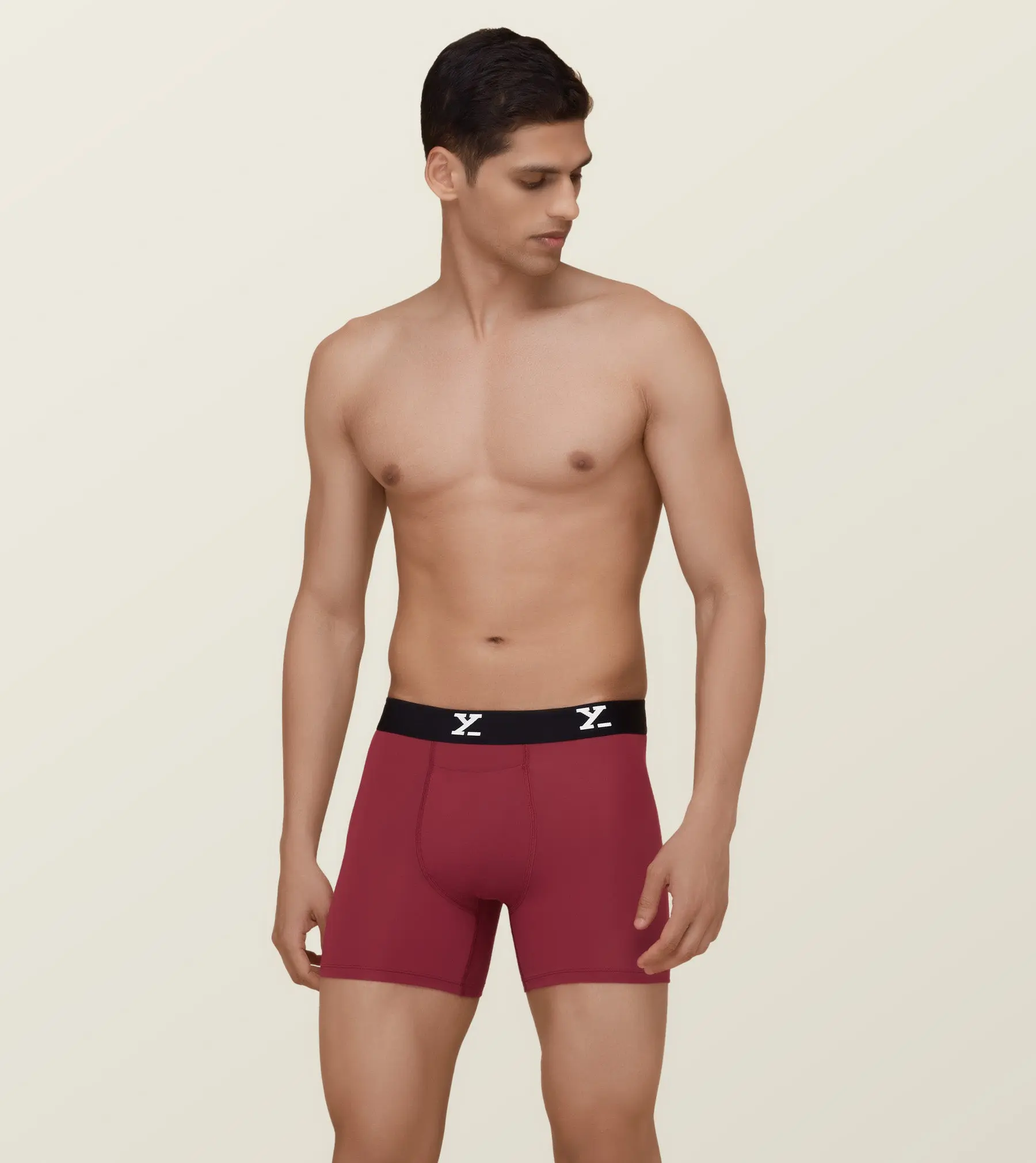 Ace Modal Boxer Briefs Bold Burgundy - Image 6