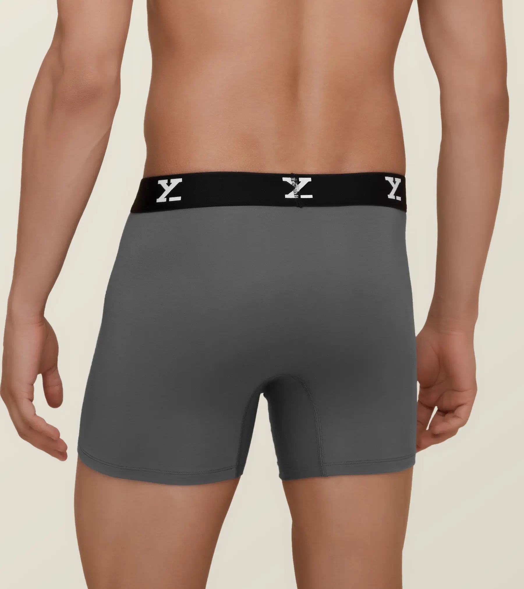 Ace Modal Boxer Briefs Charcoal Grey - Image 6