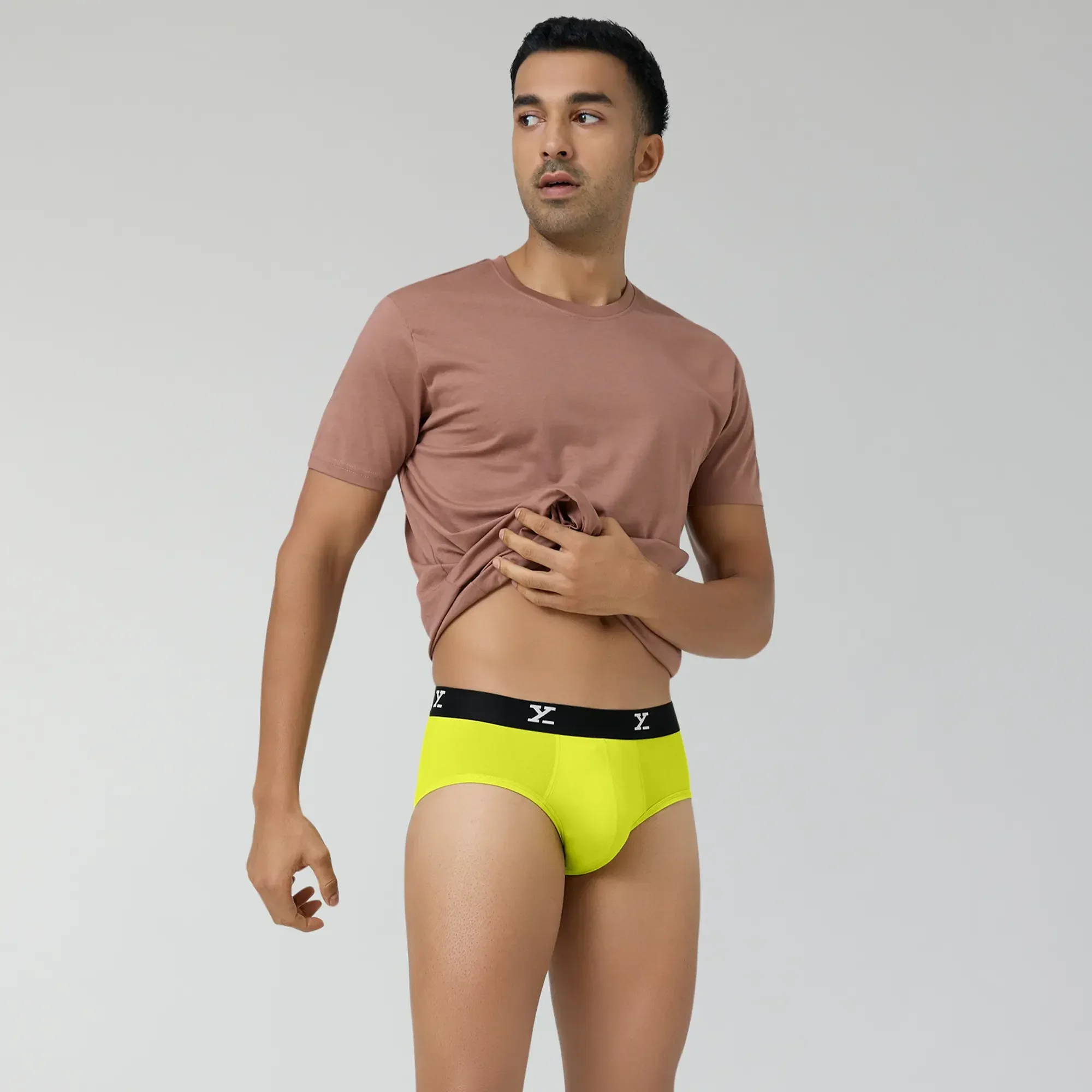 Ace Modal Briefs Lime Punch - Image 5