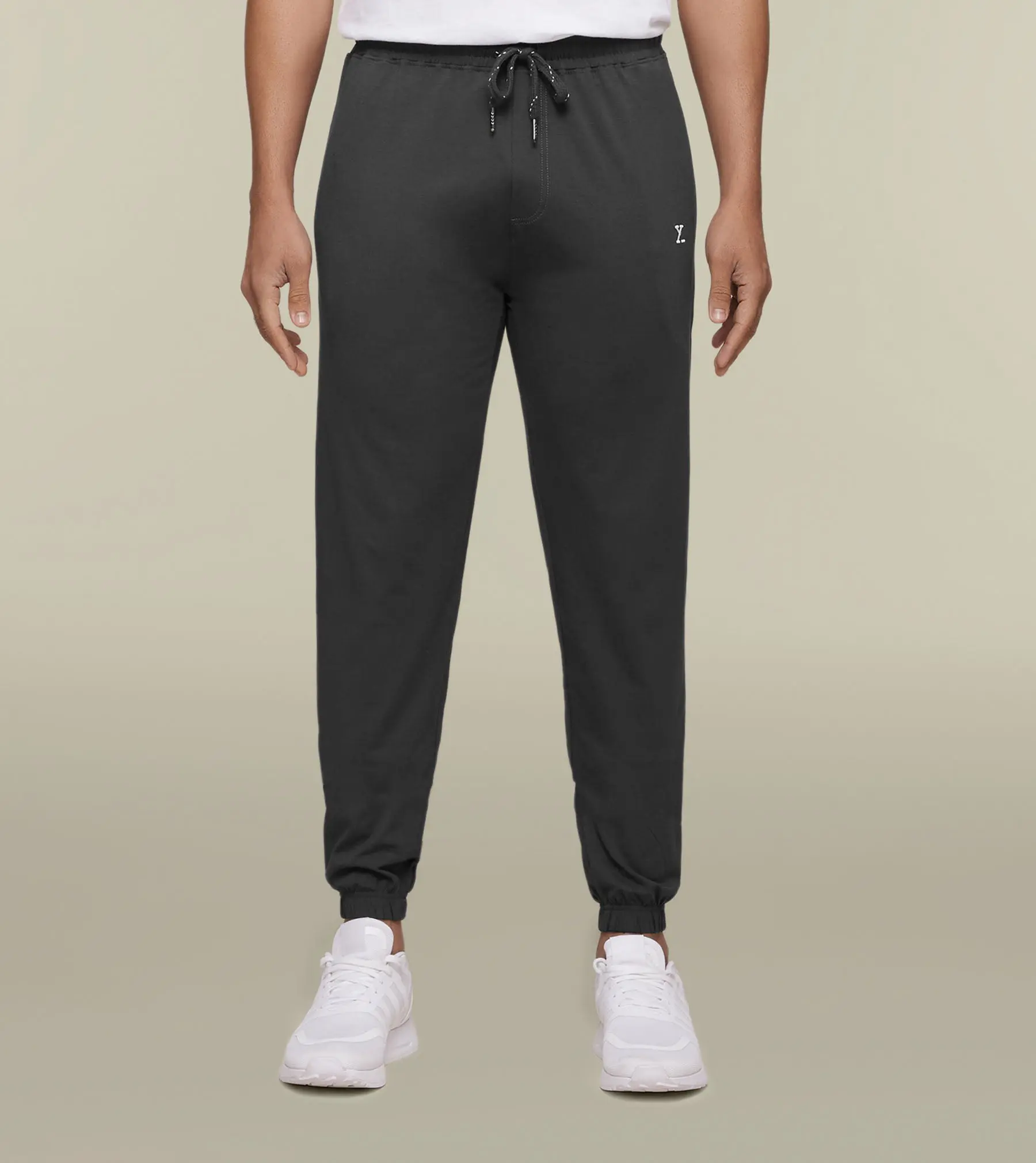 Ace Modal-Cotton Joggers Graphite Grey - Image 3