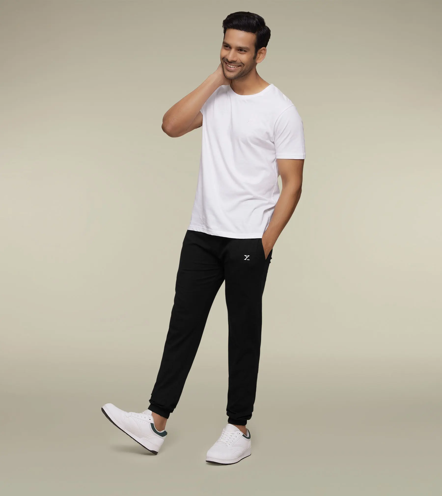 Ace Modal-Cotton Joggers Pitch Black - Image 4