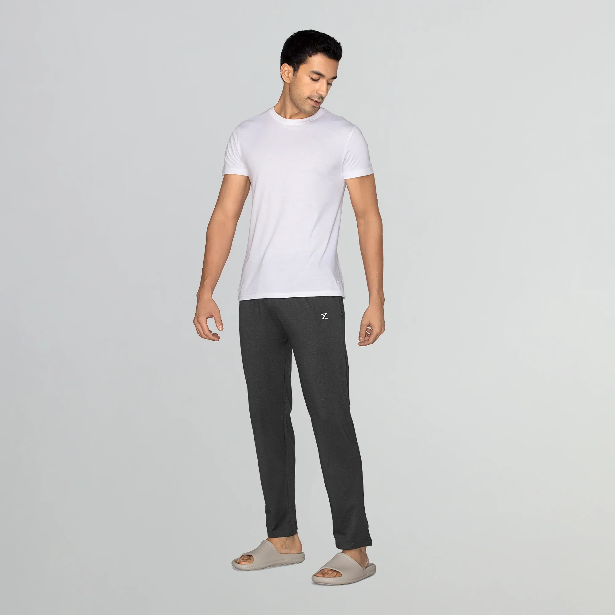 Ace Modal-Cotton Lounge Pants Graphite Grey - Image 2
