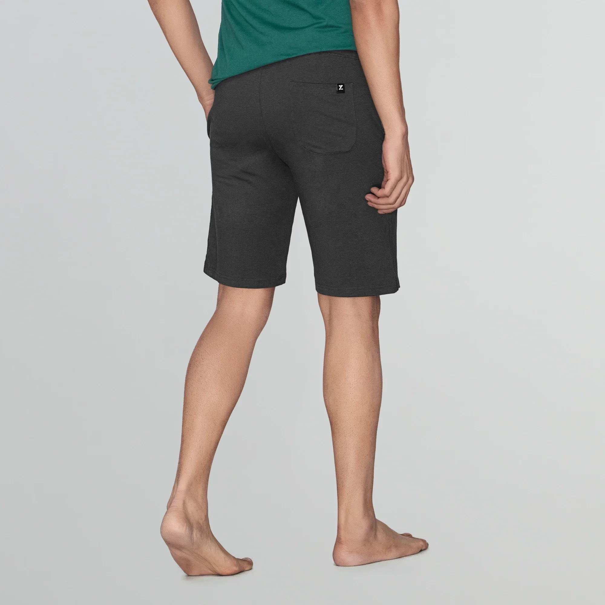 Ace Modal-Cotton Shorts Graphite Grey - Image 5