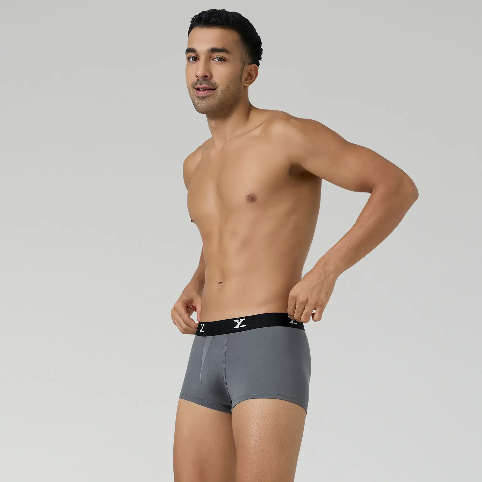 Ace Modal Trunks Charcoal Grey - Image 3