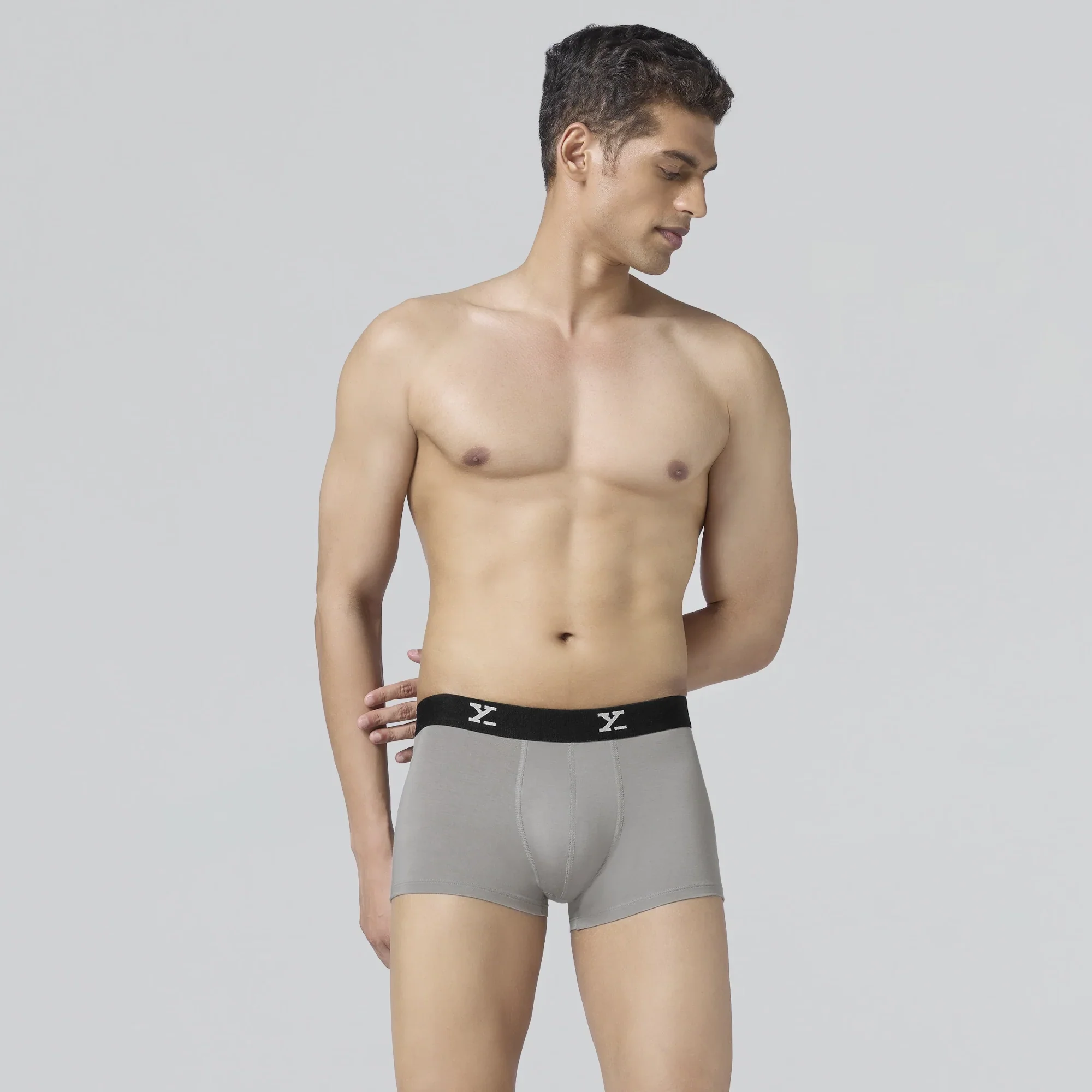 Ace Modal Trunks Heather Grey - Image 3