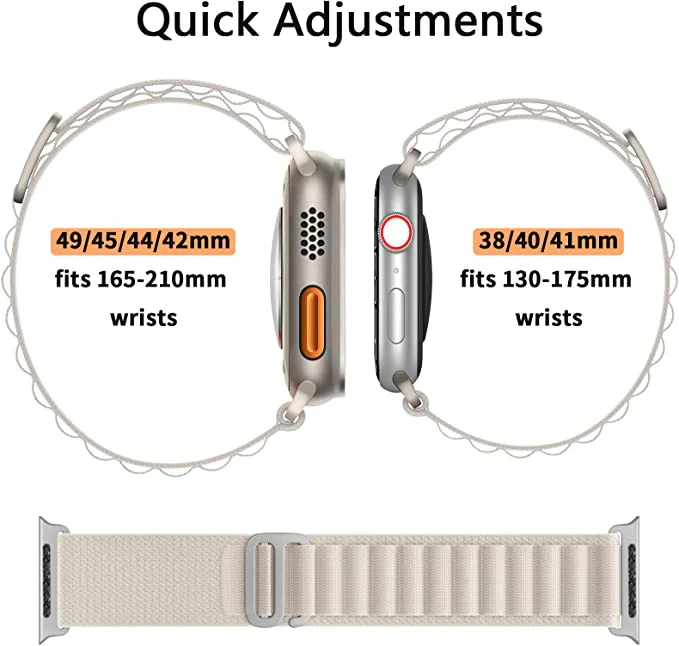 ACELOOP iWatch Sport Nylon Strap for apple Watch 49/45/44/42mm - Image 19