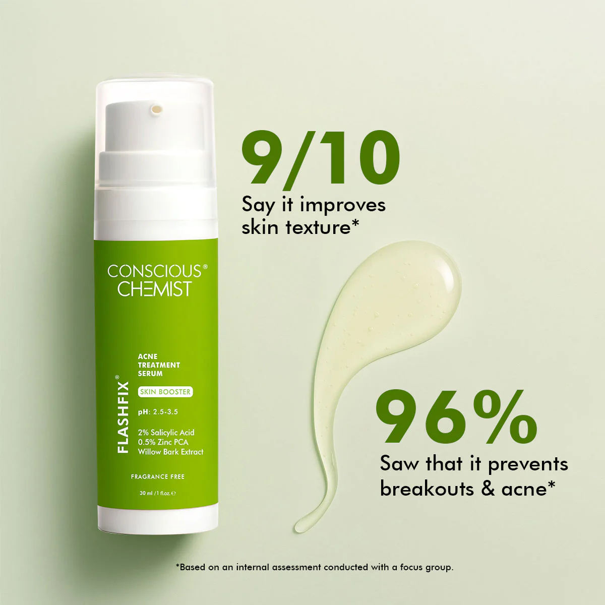 Acne Treatment Serum | 2% Salicylic Acid & Willow Bark | 30 ml - Image 6