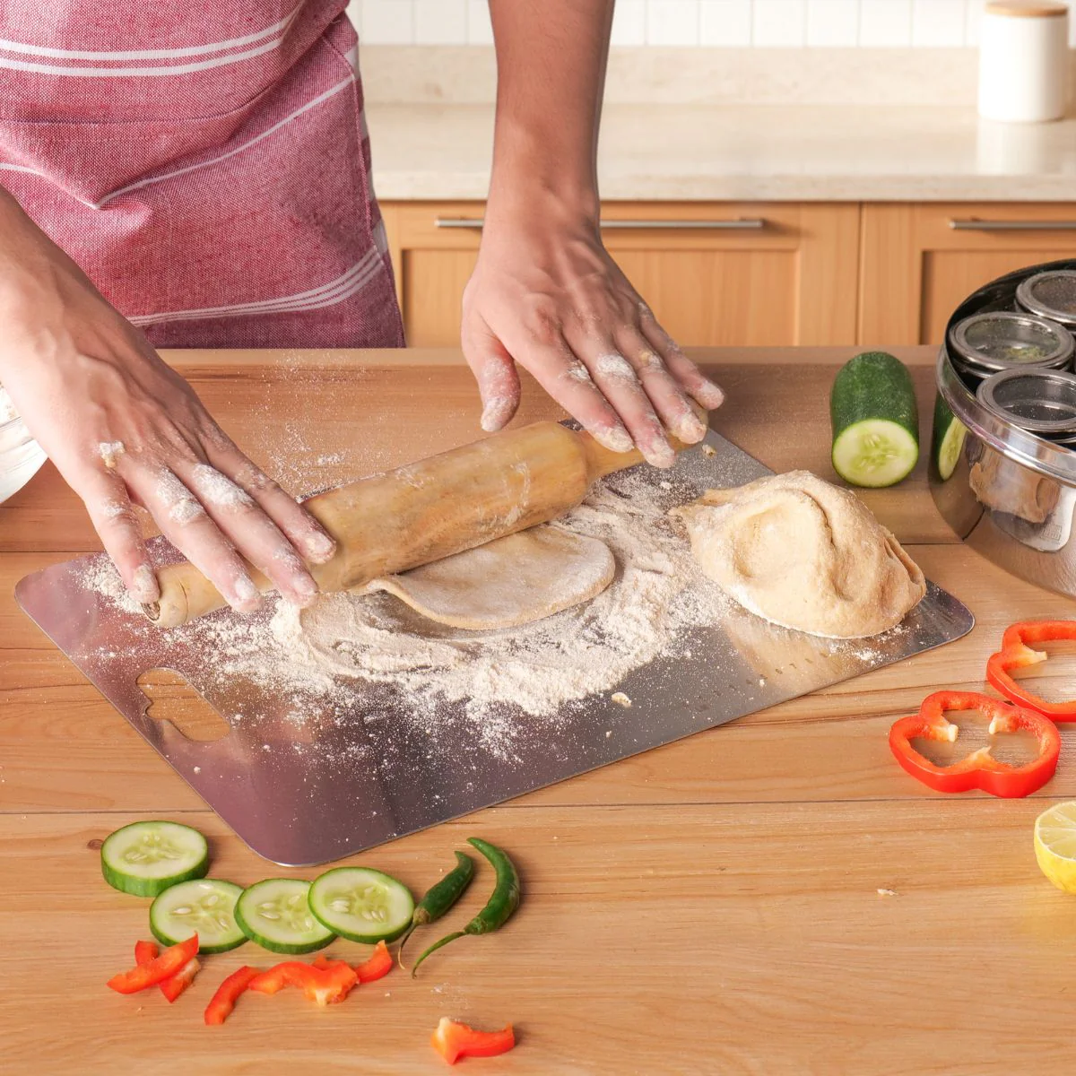 ActivLife - Regular Stainless Steel Chopping Board - Image 7