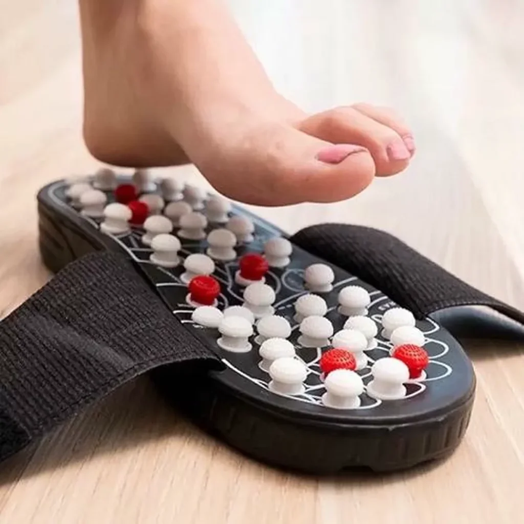 Acupressure Yoga Slippers for Full Body Blood Circulation and Foot Massage - Image 5