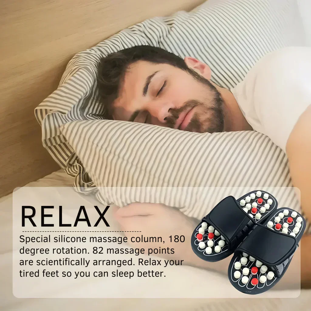Acupressure Yoga Slippers for Full Body Blood Circulation and Foot Massage - Image 7