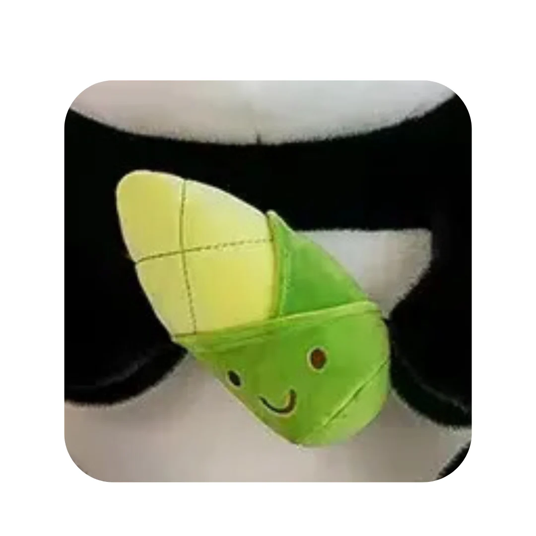 Adorable Panda with Corn Soft Toy - Image 3