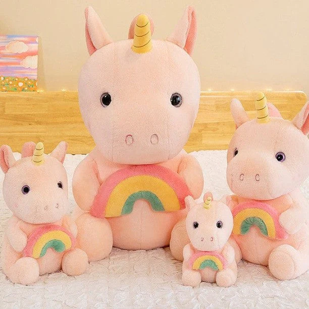 Adorable Rainbow Unicorn Plushie - Image 7