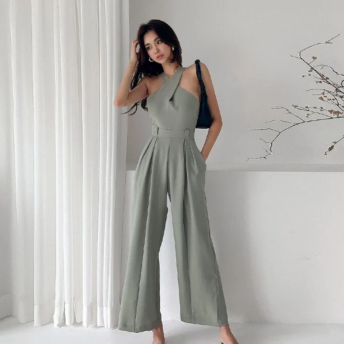 Adriana Pleated Jumpsuit