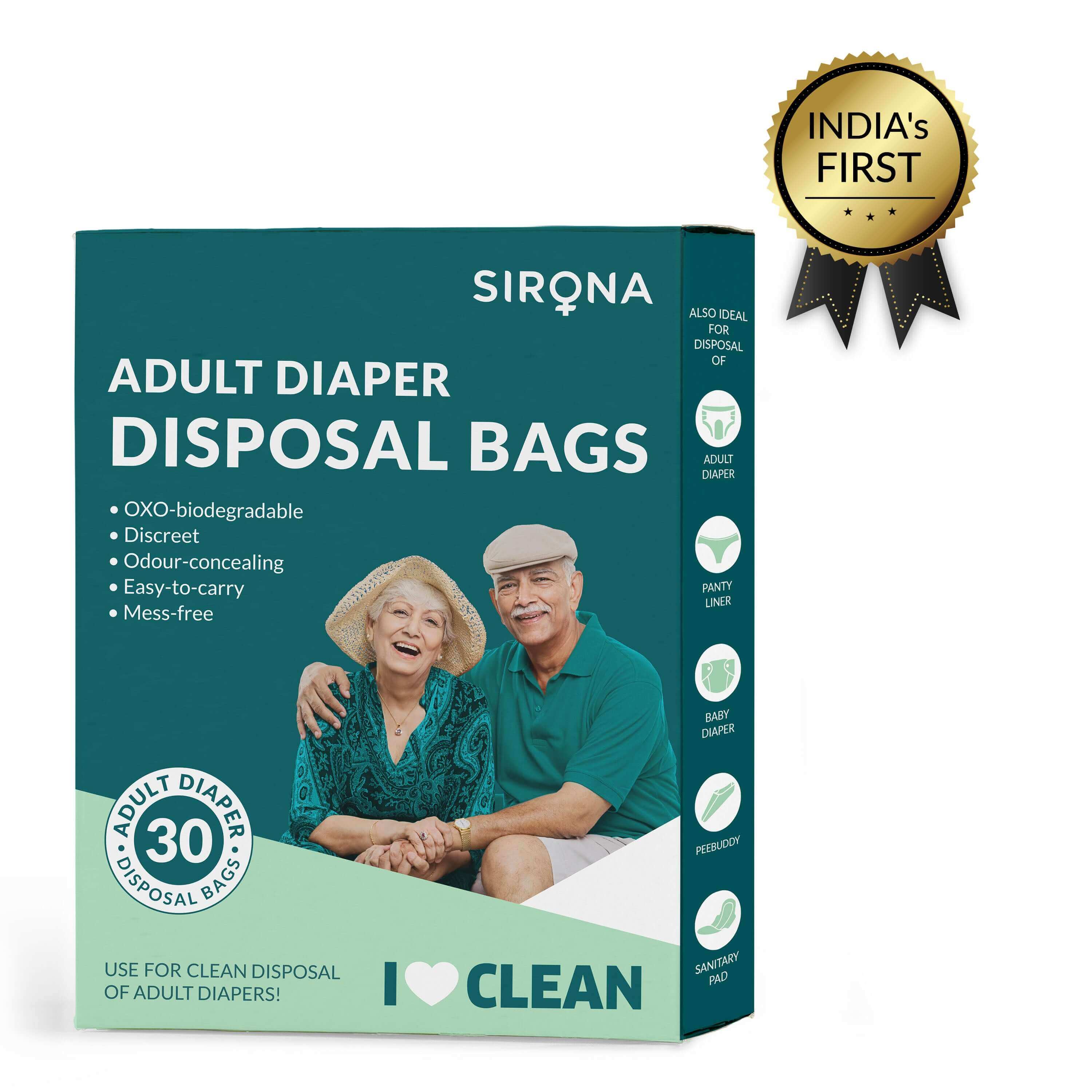 Adult Diaper Disposable Bags (1 Pack of 10 Bags) - Image 11