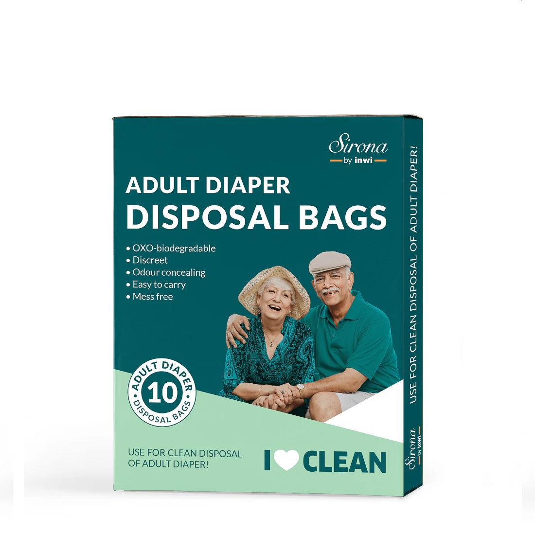 Adult Diaper Disposable Bags (1 Pack of 10 Bags) - Image 7