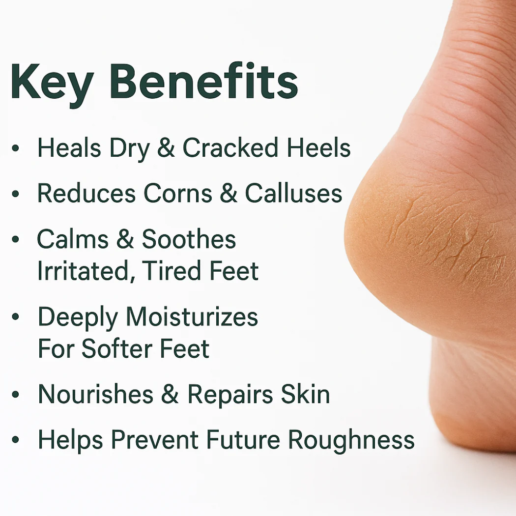 Advanced Foot Cream For Dry, Rough & Cracked Feet - 100g - Image 5