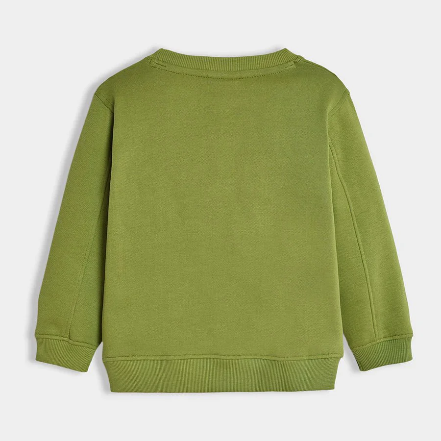 Adventure Camouflage Embroidered Sweatshirt - Image 3
