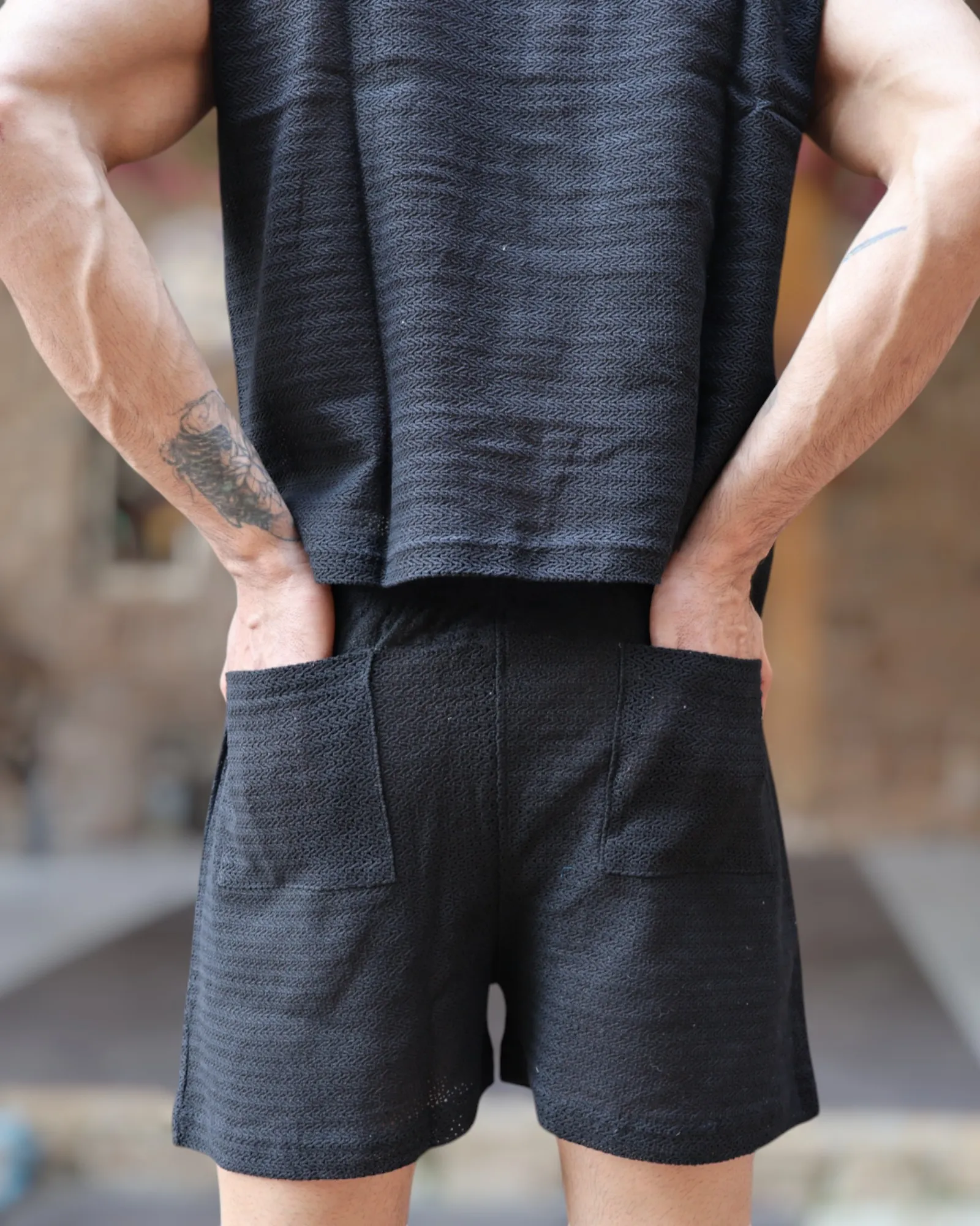 Aegis Knit Tank /Black - Image 4