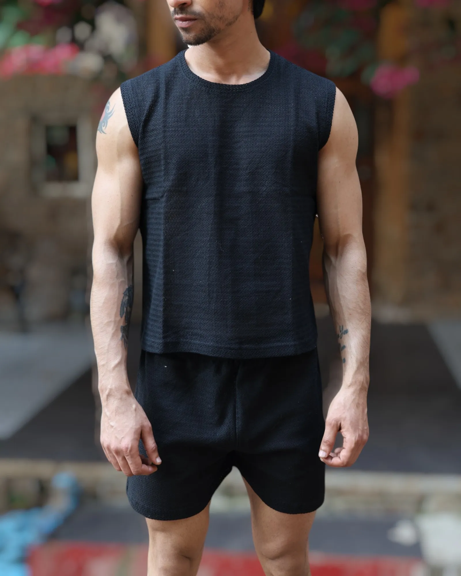 Aegis Knit Tank /Black - Image 7