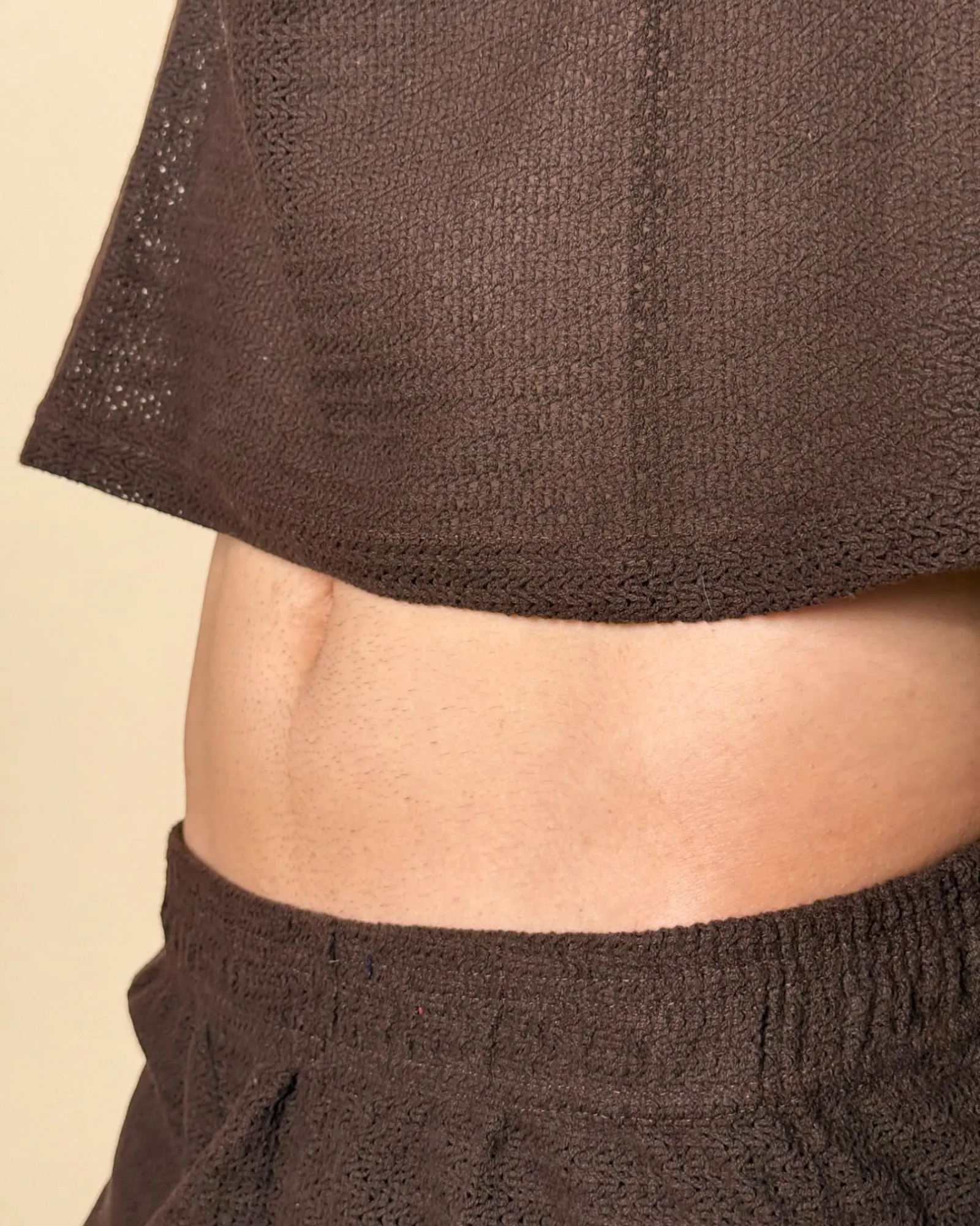 Aegis Knit Tank /Chocolate - Image 4