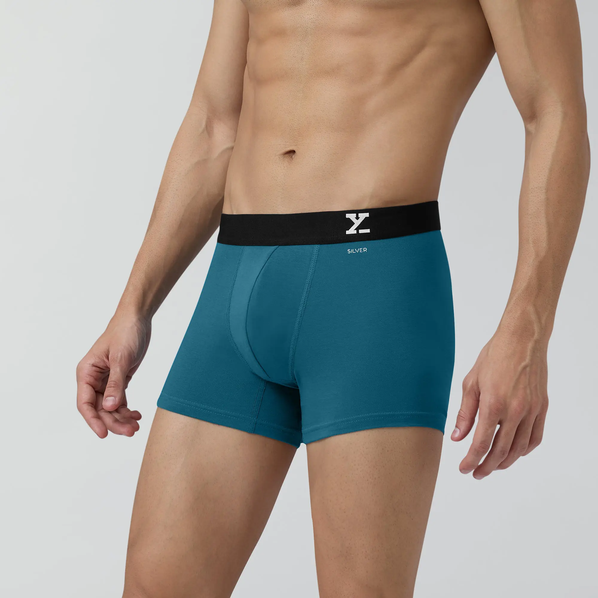 Aero Cotton Trunks Green Emerald (Pack of 6) - Image 4
