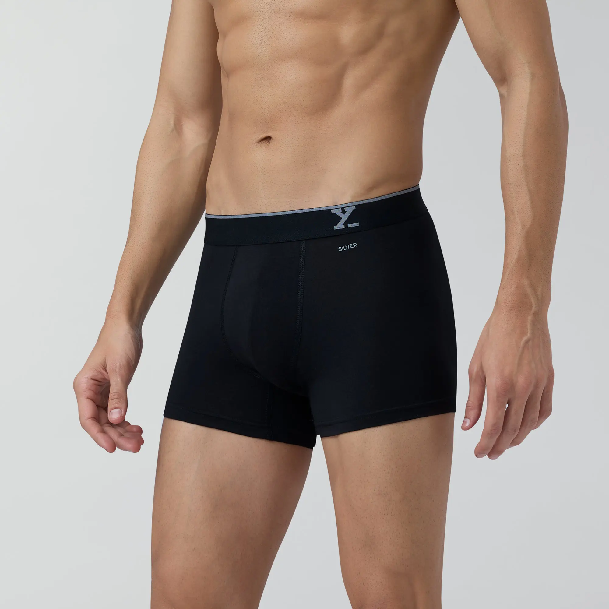 Aero Traq Cotton Trunks Blue Black Green Red(Pack of 6) - Image 2
