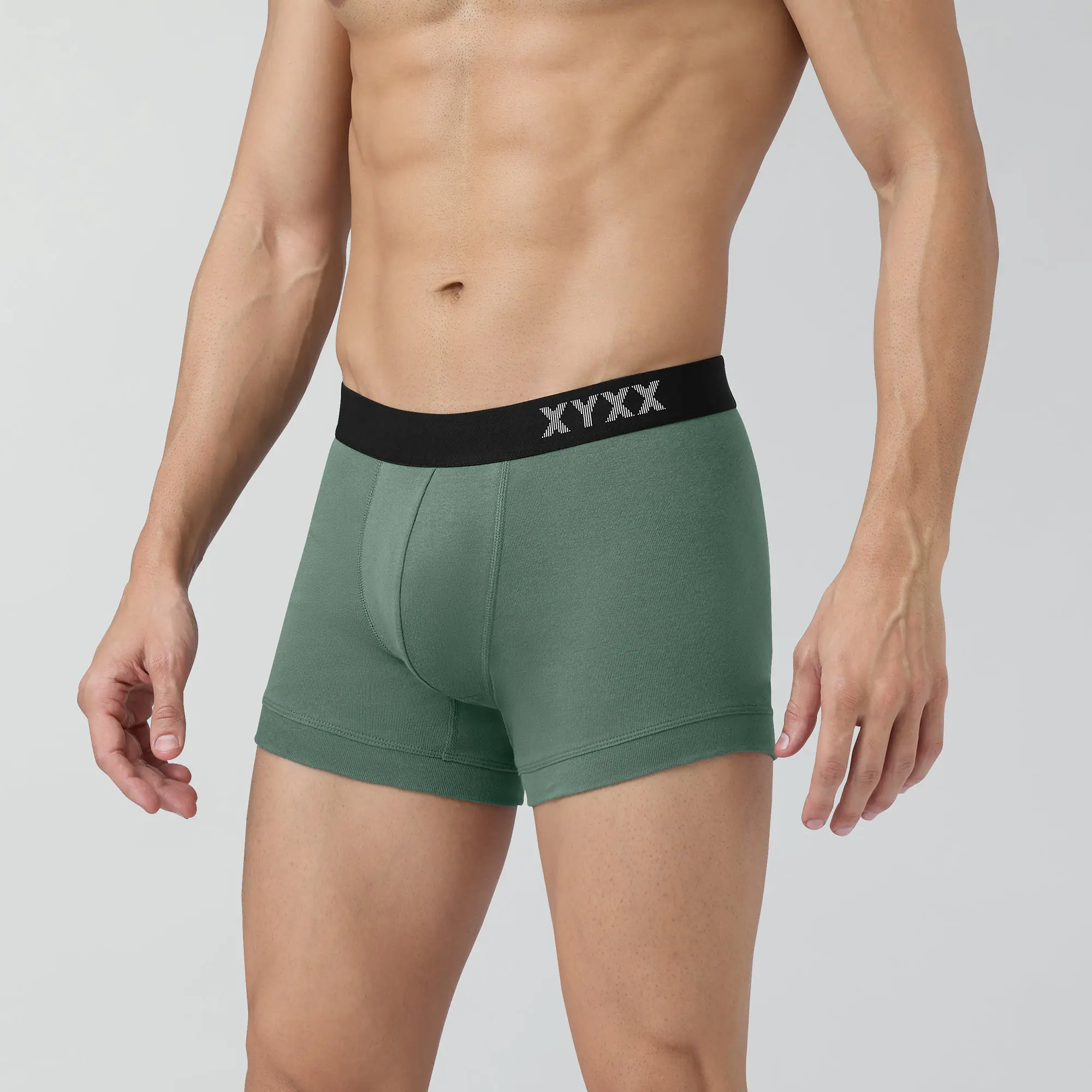 Aero Traq Pace Cotton Trunks Green Red Blue (Pack of 5) - Image 5
