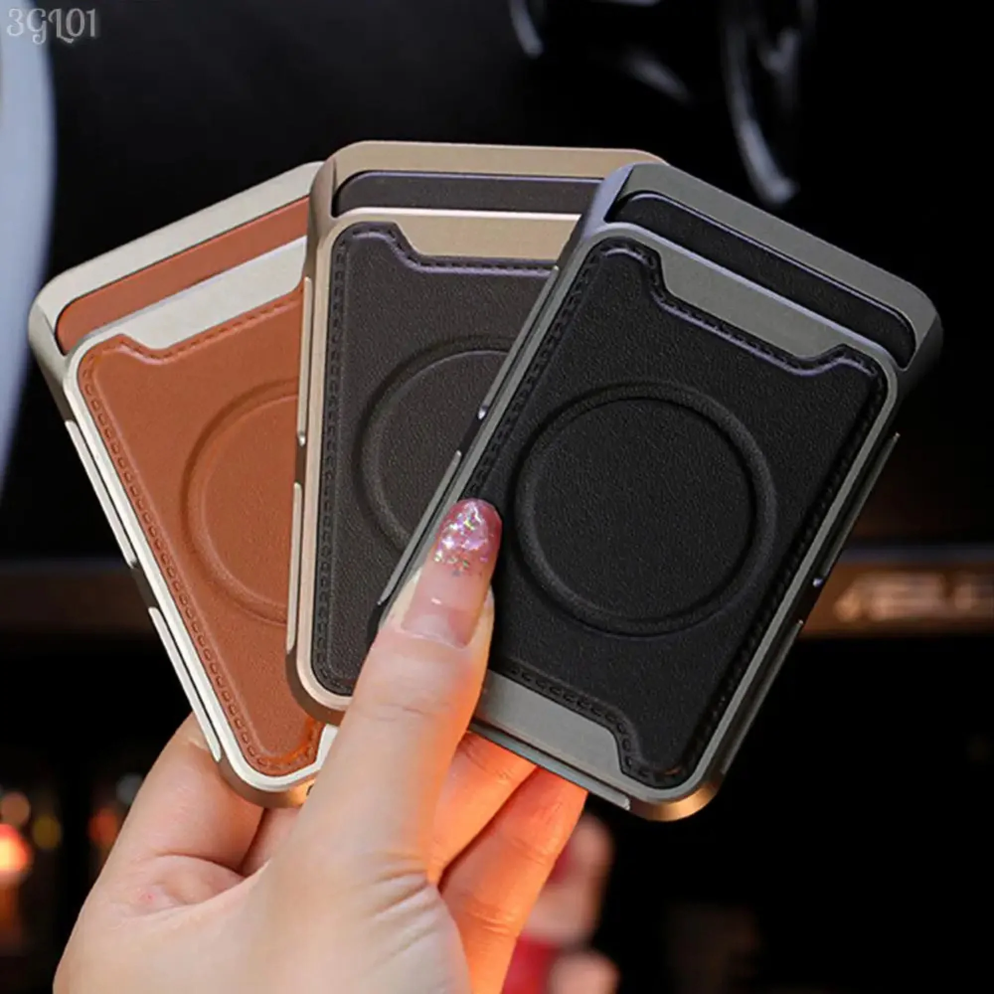 AeroGrip MagSafe Wallet – Premium Titanium Card Holder by Coverner India - Image 5