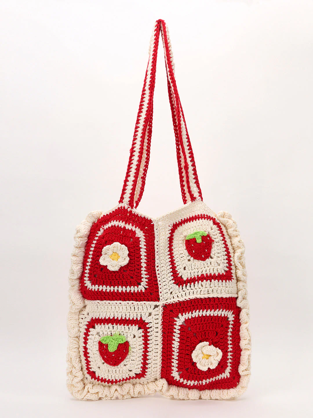 Aesthetic Strawberry Tote Bag - Image 5
