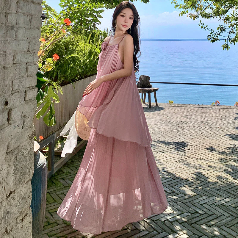 Ainara Pleated Skirt Set - Image 8